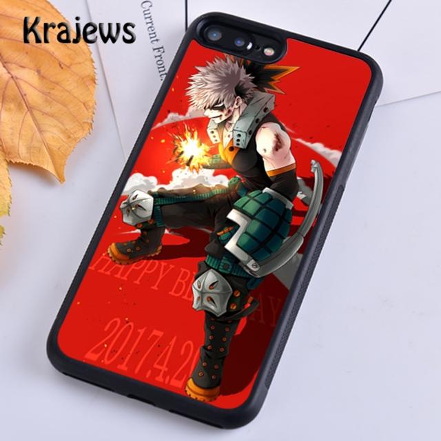 Чехол для телефона Boku no Hero Academia Katsuki Bakugou для iPhone 14 5S 6S 7 8 plus X XR XS 11 12 13 pro max Samsung S21 S22 ultra