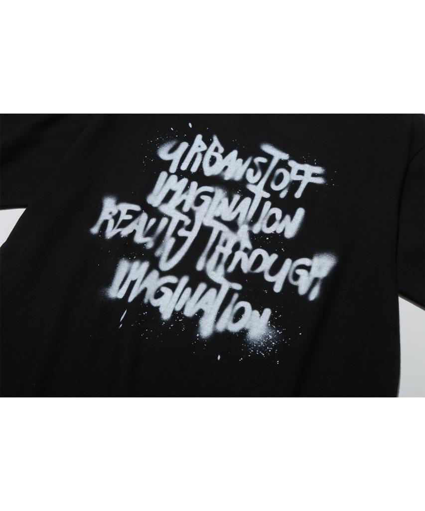 Футболка URBANSTOFF Scrubble Paint (черный)