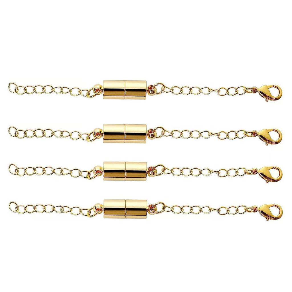 Стильные удлинители для ожерелья и браслета, цепочки регулируемой длины, металлический сплав, удлиняющие цепочки, аксессуар