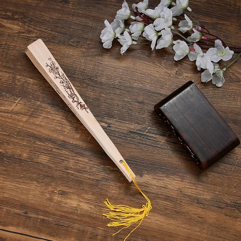 Деревянный ручной веер Декоративный складной веер Ручные веера для женщин Свадебные ручные веера Украшения для дома Abanicos De Mano Para Mujer