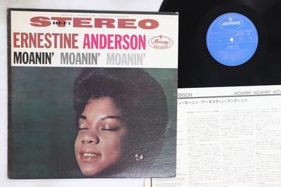 Виниловая пластинка ERNESTINE ANDERSON - Moanin' Low 15PJ37 MERCURY 1960 Япония Джаз Б/у