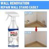 Универсальная краска для ремонта стен, краска-спрей для стен, 60 мл, краска на водной основе, белая, краска-пленка, маскирующая пятна, краска для потолка, краска для ремонта стен, краска-спрей для стен