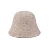Warm Bucket Hat Vintage Panama Hat Versatile Felt Hat  for Women