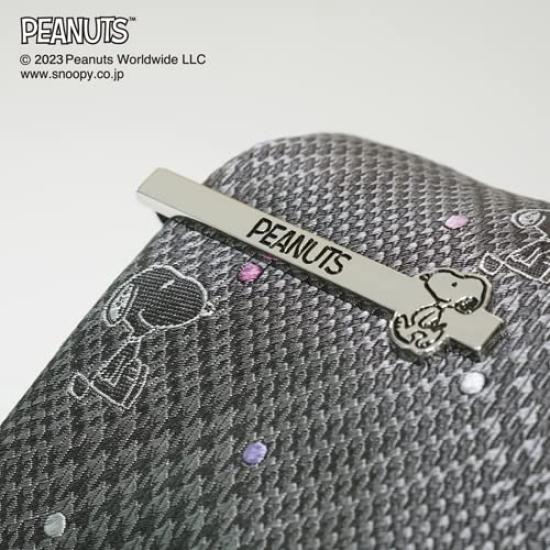 Necktie Tie Bar Set PN914458 Gray 001 SNOOPY Brand Necktie Tie Pin Present [Peanuts] &