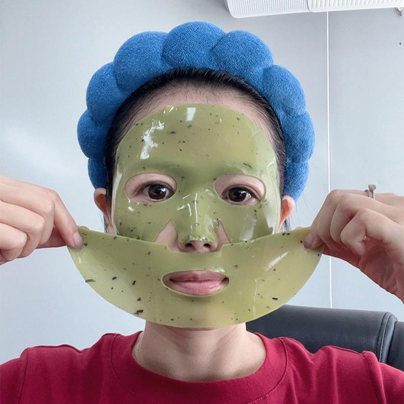 Чайная маска Qinrun Zhicui 5 шт./коробка Crystal Green Lady Mask