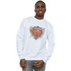 DC Comics Mens Superman Wings Shield Sweatshirt