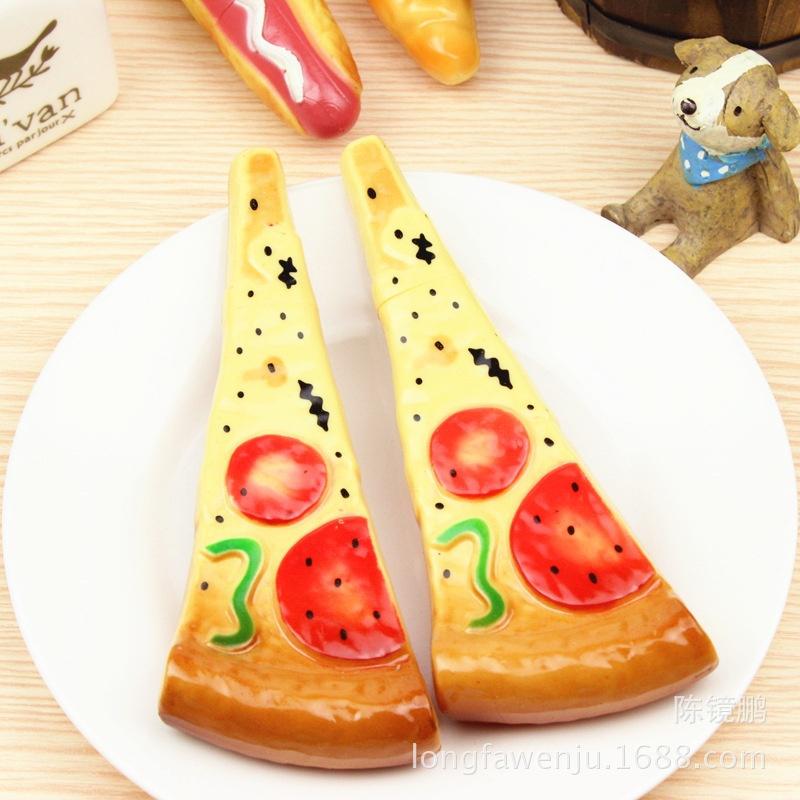 4pcs/set Funny Pizza Ball Pen Creative Simulation Bread BallPoint Pens Stationery Canetas Escolar Material
