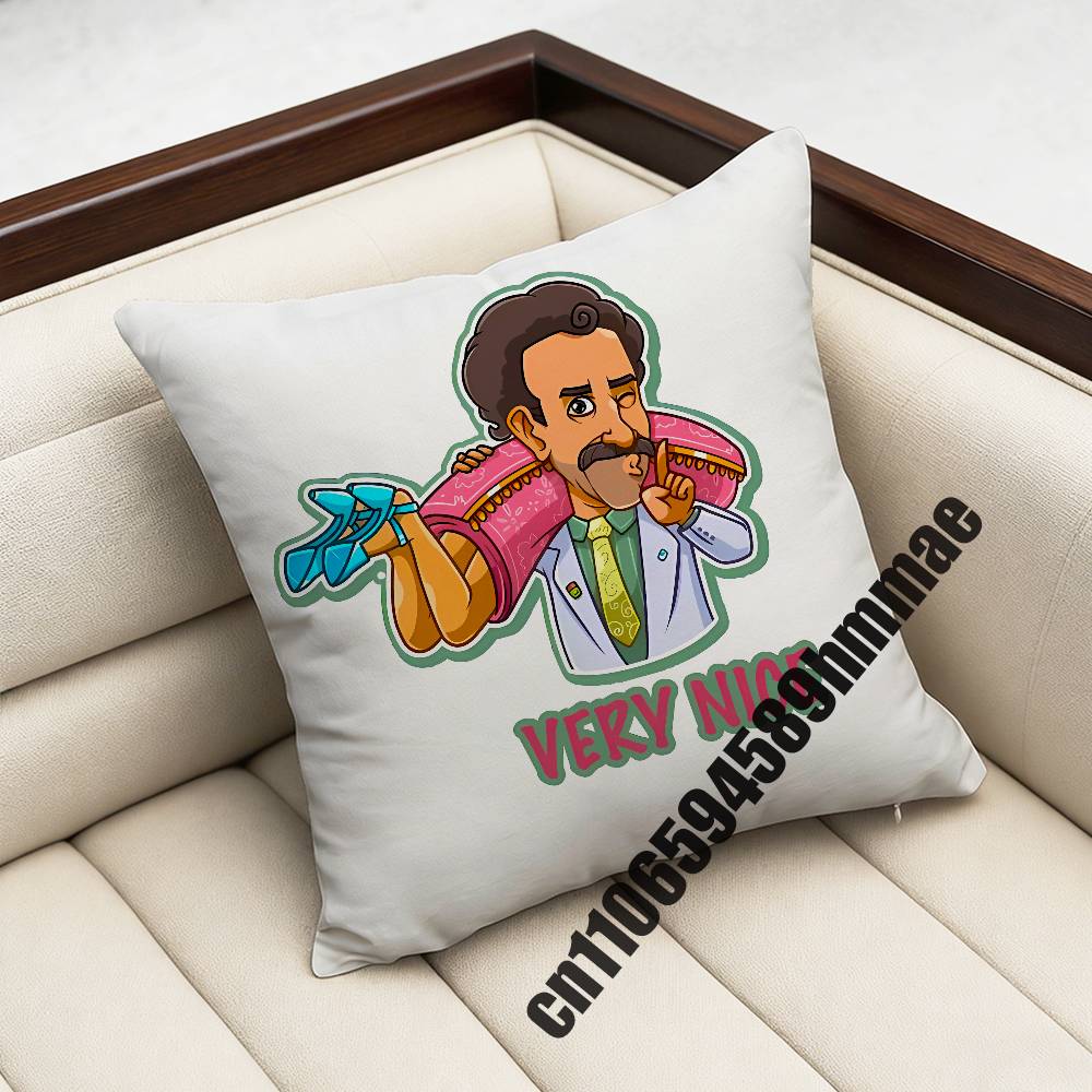 For Borat Very Nice Great Success Throw Pillow Case Sham xcm xcm Square Car Pillowcase Pad Cushion Cover