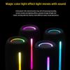 2400mAh Bluetooth Speaker LED Flashing Soundbar Portable Outdoor Sound Box Waterproof Loudspeaker Support TF Card