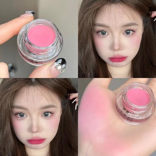 Румяна кремовые натуральные нежные трехмерные контурирующие Sleeper Silkworm цвет матовые бархатные мусс румяна стойкий макияж для женщин