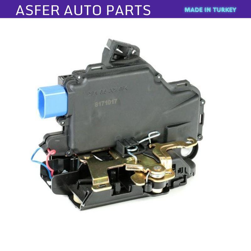 Механизм замка двери передний левый для Skoda Fabia Mk3 2007-2014 Roomstar 2006-2010 OEM 5J1837015