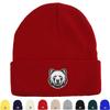 Rooster Image Warm Knitted Cap Beanie, Animal Skullies Beanies Stretchy Soft Sporting Pompom Beanies Knit Cap Beanie