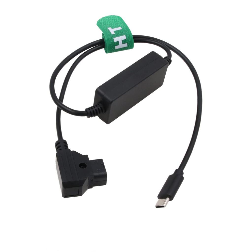 Кабель питания USB 5V 2A 60см HangTon для Blackmagic Micro HDMI, Sound Devices и кинематографического беспроводного передатчика, конвертер D-Tap в Type-C, MixPreII,