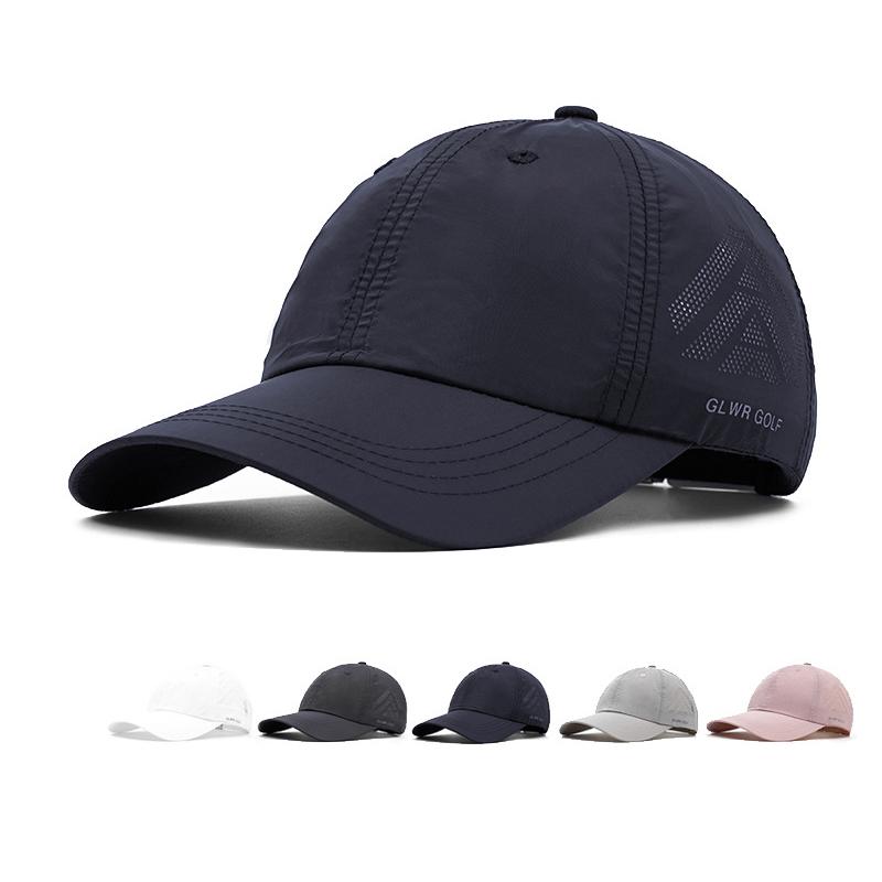 Spring Summer Hat Men's Thin Quick-Drying Cap Women Sunscreen Sun Hat Fishing Sunshade Baseball Cap