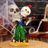 Фигурка Скелета Скелет Группа Саксофонист Декорация Скелет Гитарист Певец Статуэтка