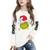 Boys Girls Child Fashion Daily Versatile Casual Crewneck Sweatshirts Daily Long Sleeve Patchwork Top Sweatshirts