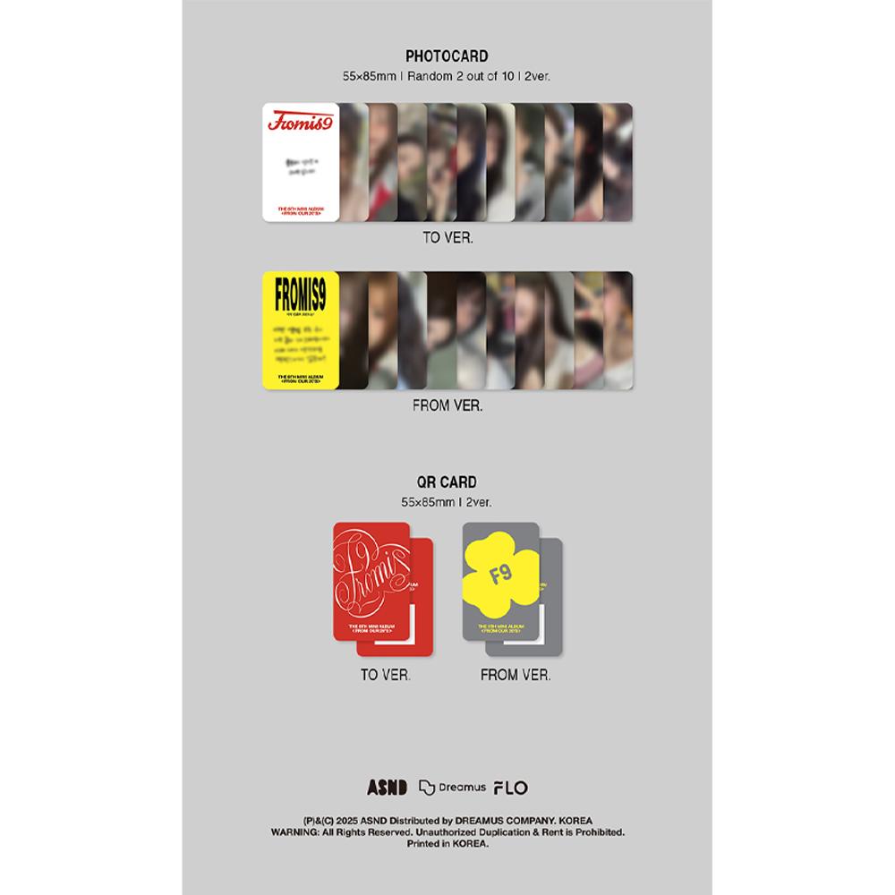 fromis_9 С наших 20-ти лет (Открытка Вер.)