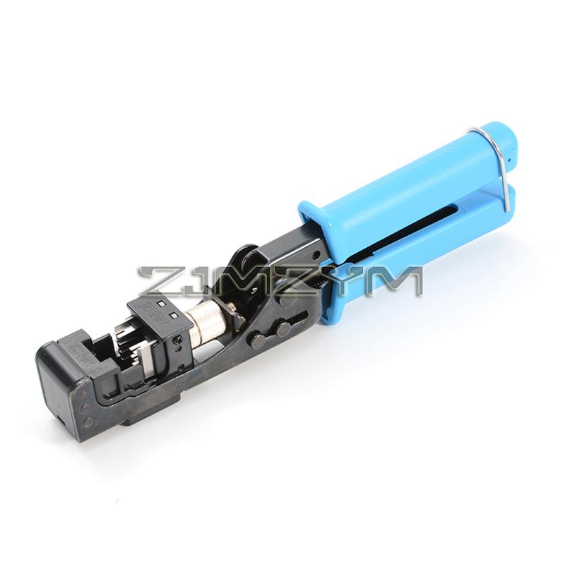 Инструмент для заделки Keystone Jack 90/180 градусов, специфическая модульная посадка, инструмент для обрезки и обжима сетевого кабеля CAT5 и CAT6