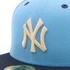 Кепка New Era 59FIFTY MLB New York Yankees NY Sky Under Эксклюзивный и Плоский Глубокий УФ Модный Функциональный Головной Убор (70898509, NER35C2673) Двухцветный синий/темно-синий