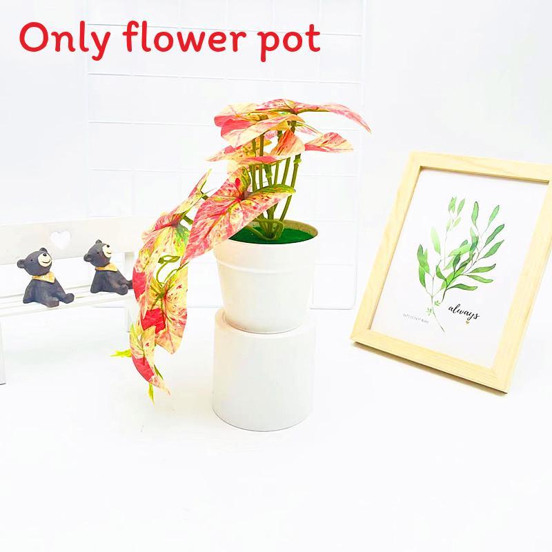 Эпипремнум Имитация Золотистый В горшке Искусственное Растение Украшение Декор