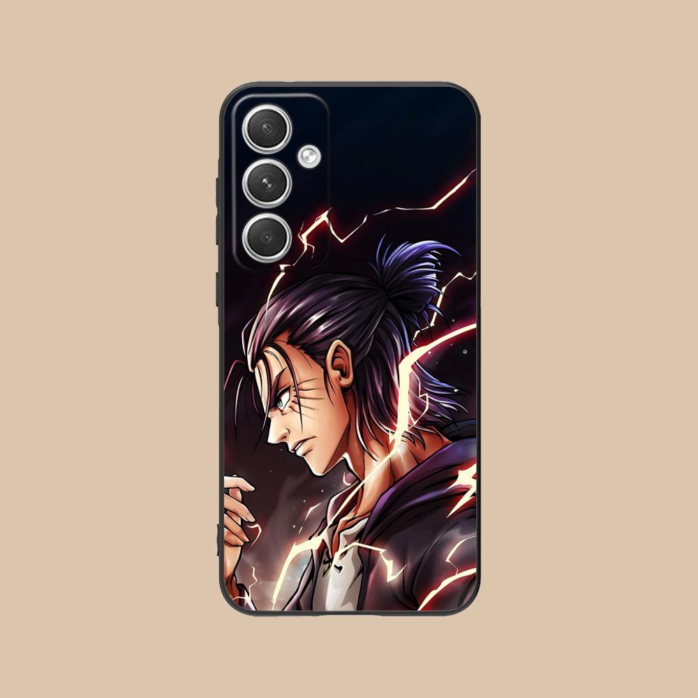 Чехол для мобильного телефона AOT Эрен для Samsung Galaxy S25 S24 S23 S22 S21 S20 Note20 Plus FE Ultra Цветной Защитный Роскошный Чехол