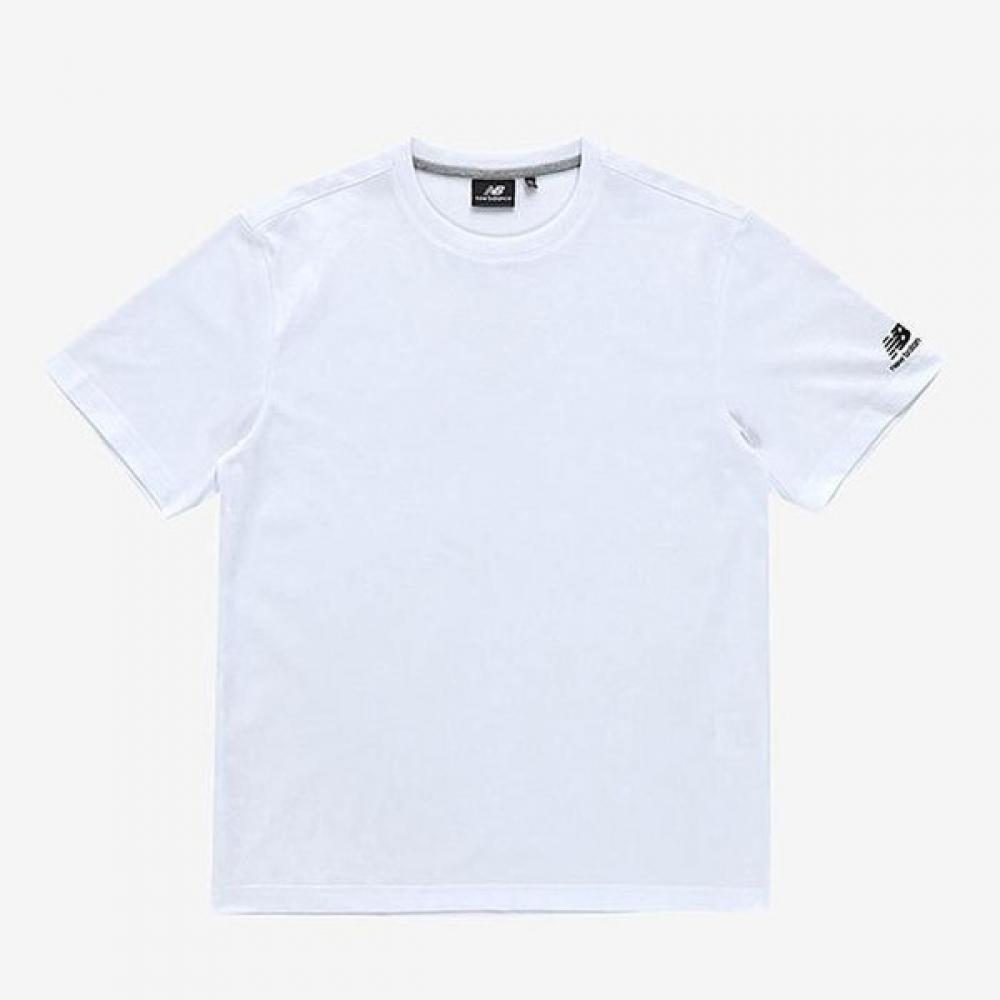 New Balance Half Club Small Logo ShorT Sleeve T shirT Nbneab1013 10