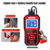 KONNWEI KW870 6 В 12 В автомобильный мотоцикл аккумуляторный тестер OBD2 диагностический инструмент сканер 2 в 1 тестовые инструменты для зарядки и проворачивания автомобиля