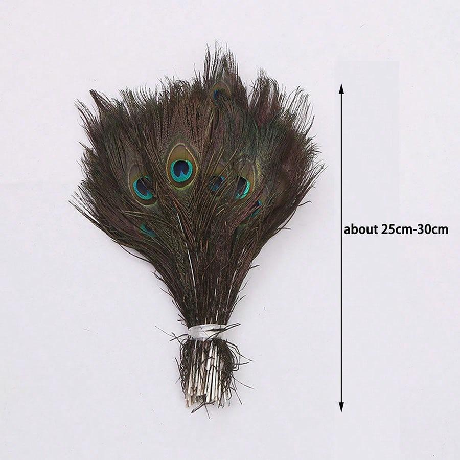 Перья павлина оптом, искусственные перья павлина, украшенные для вазы, поделки, вазы, свадьбы, домашней вечеринки, украшения на Рождество, перья павлина
