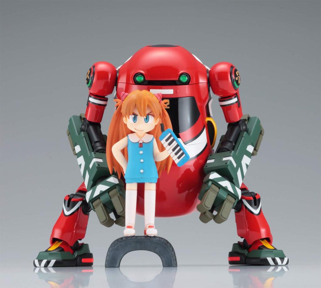 Hasegawa Mechatro Wego Eva Collaboration Series Nigouki Shikinami Asuka Langley Пластиковая модель с цветовой кодировкой SP479 Vol.2 (Силовая рука) + (Комплект смолы)