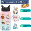 50Pcs Cartoon Gnomes Dwarf Decals Luggage Phone Notebook Wall Room Car Decoration Graffiti Sticker