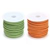 4.5M 1.5mm Multicolor Leather Cord DIY String Suede Velvet Rope Flat Faux String Rope Thread Lace Jewelry Making