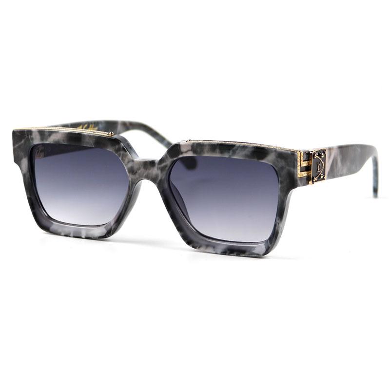 Новые солнцезащитные очки квадратной формы с большой оправой, женские, дизайнерские, модные, мужские, для вождения на открытом воздухе, защита от УФ-излучения UV400