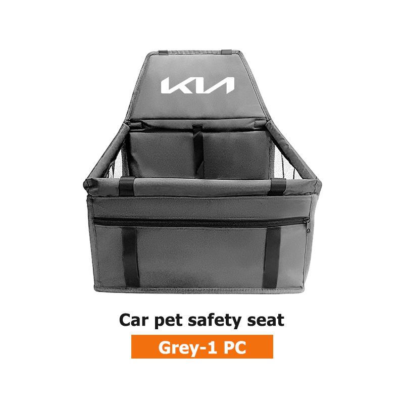 IFAE2 Car Seat Hanging Oxford Cloth Removable Washable Dog Mat Bed Bag For KIA Rio K5 K2 Sportage Ceed Sorento Picanto Stinger Soul