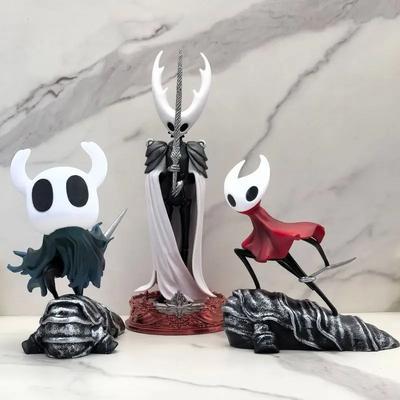 28 см Фигурки Hollow Knight Фигурки Бледного Короля Gk Аниме Игра Мультфильм Дьявол Игрушки Украшения Модель Подарки на День Рождения для Друзей