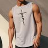 Men outdoor Bodybuilding Tank top Sport zali Fitness yengsiz ko'ylak nafas oladigan Erkak tez quriydigan Sport jileti erkaklar ichki kiyimi