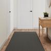 VidaXL Hallway Rug Sisal Look Anthracite 80x250 Cm 355781