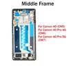 Средняя рамка для Tecno Camon 40 CM5 Camon 40 Pro 4G CM6 5G CM7 Корпус рамки дисплея Запчасти для ремонта