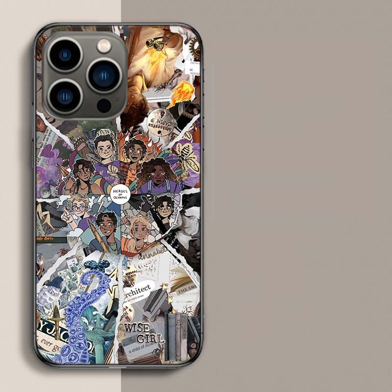 Чехол для телефона P-Перси Джексон Лагерь Полукровок Для Iphone 17 Air 15 Pro 14 Plus 16 Pro Max 12 13 Mini 11 16E X XS Обложка C