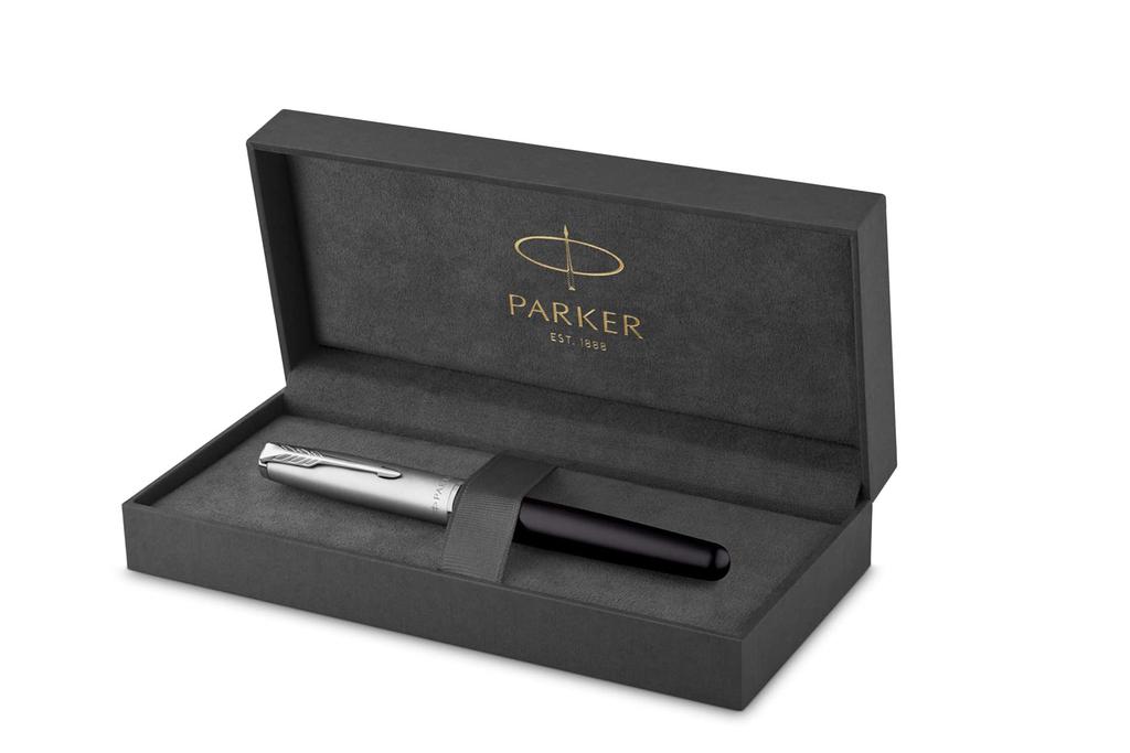 Parker Перьевая ручка Sonnet Essential Black Sandblast CT Fine Point в подарочной коробке, подлинный импортный продукт 2146869Z &