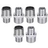 6Pcs Airbrush Connector Set Male Thread G1 8in To G1 4in Painting Spray Gun Adapter TDA3