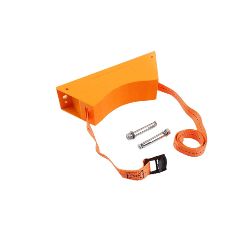 Durable ABS Gas Cylinder Bracket Heavy Duty Wall Mounted Bracket Propane Tank Holder Motorhome