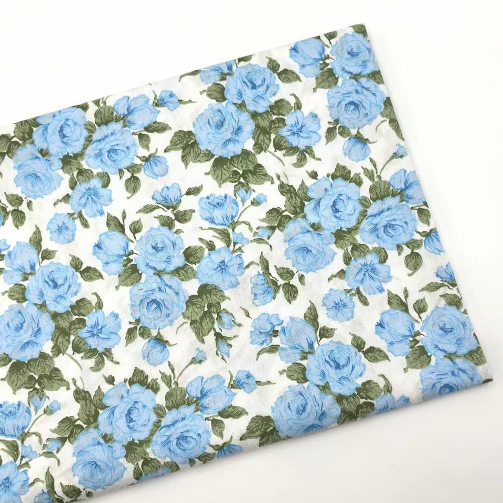 DIFEIUKI Набор лоскутной ткани из 8 отрезов стильного скандинавского цветочного хлопка, ткань, принт, лоскуты, 100% ткань, сделай сам, рукоделие, шитье, ручная работа,