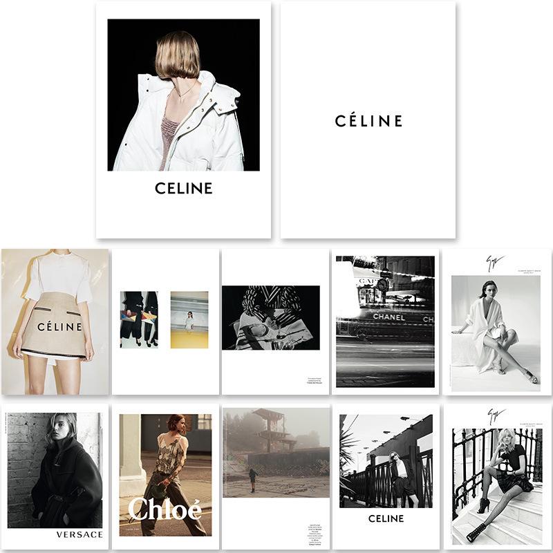 Блокнот в английском стиле: Обложка модного журнала и реквизит для макета сцены