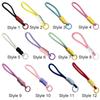 10PCS Colorful Braided Lanyard Keychain Key Ring Bag Charm Phone Lanyard Knot Rope Keyring  DIY