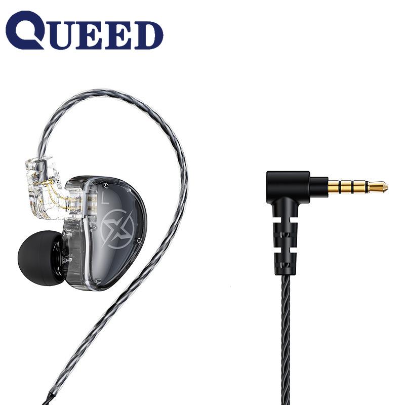 T05 Pro Wired Headphones Can Be Inserted Into HIFI with Wheat -hanging Earbuds Earphones