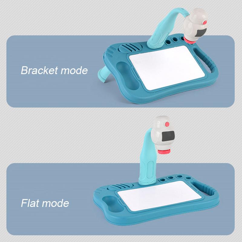 Children Led Projector Art Drawing Table Set Kids Painting Board Desk Arts Crafts Educational Learning Paint Tools Gift For Girl