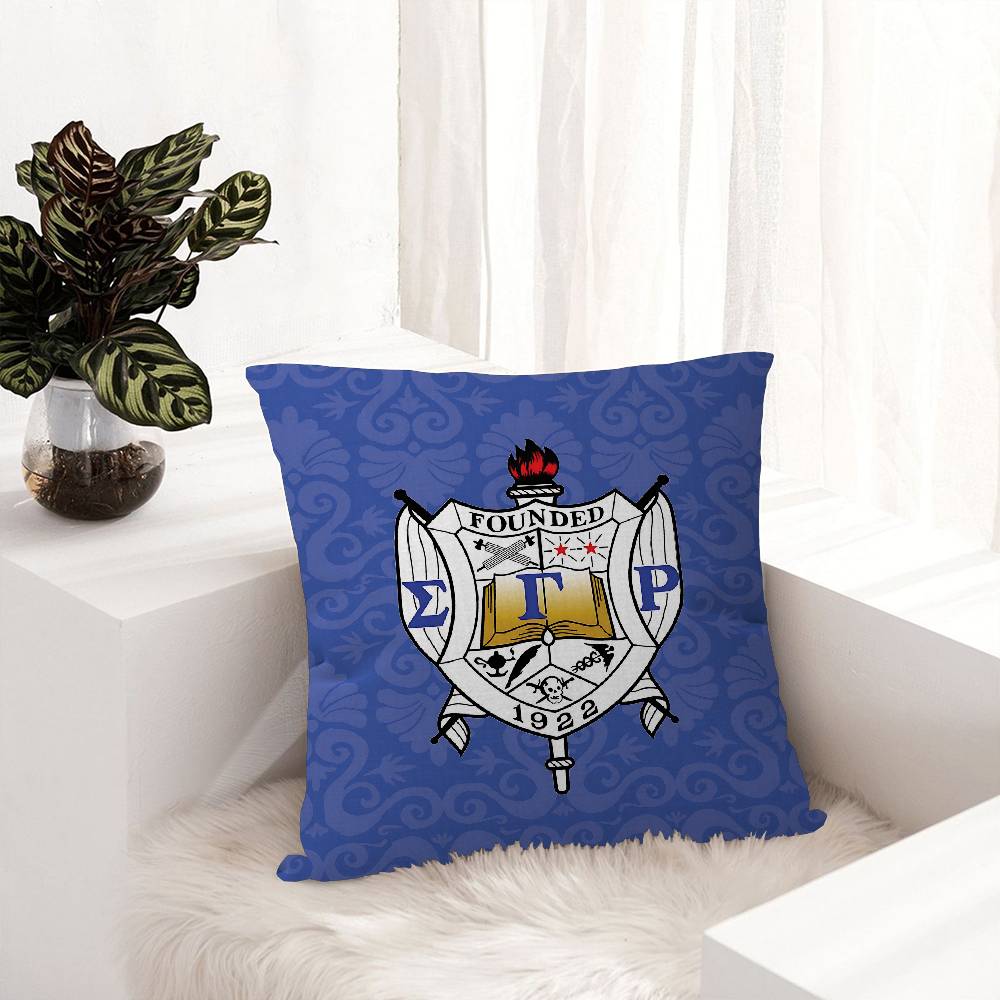 Sigma Gamma Rho Pillow Gift Home Office Decoration Bedroom Sofa Car Cushion Cover Case 45X45