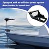 Kayak Trolling Motor Mount Quick Release Bracket With Noise Reduction & Aluminum Locking For Fishing Boat Inflatable Raft Marine