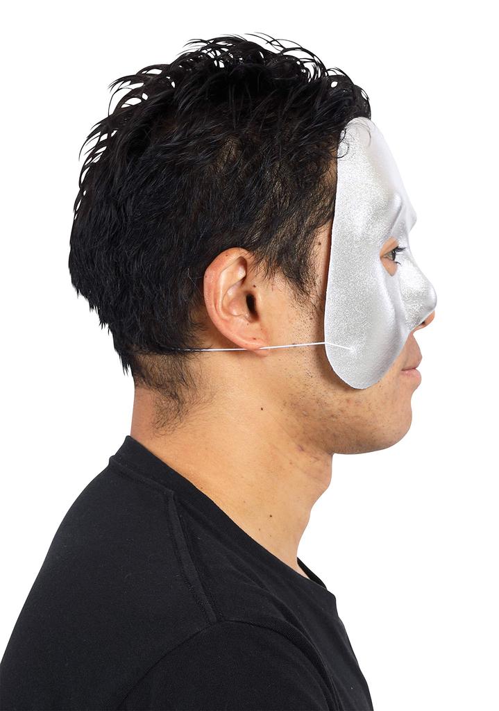 Clearstone Banquet Master Косплей Хэллоуин Полумаска Унисекс Серебро