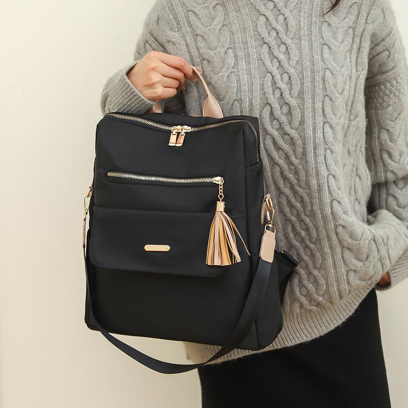 Женский рюкзак Oxford, большая вместимость, двухцелевая женская сумка через плечо, рюкзак